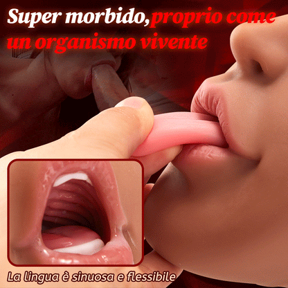 Ivy - Masturbatore realistico  sesso orale fantasctico  Bellezza marrone MORUIOY