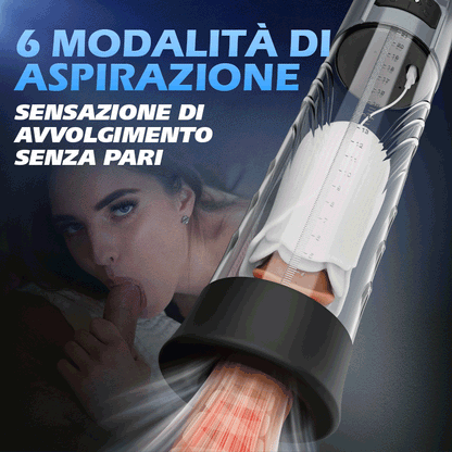 10 pompa vibrante e 6 aspiranti per pene a vuoto, estensore per pene maschile
