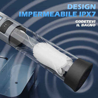 10 pompa vibrante e 6 aspiranti per pene a vuoto, estensore per pene maschile