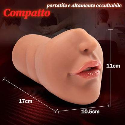 Ivy - Masturbatore realistico  sesso orale fantasctico  Bellezza marrone MORUIOY