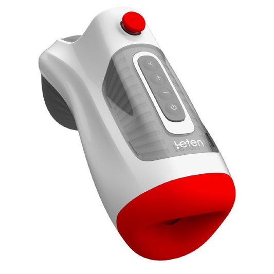 Ms.Agent - Leten 10 vibrazioni & valvola d'aria a vuoto Gola profonda Masturbatore maschile