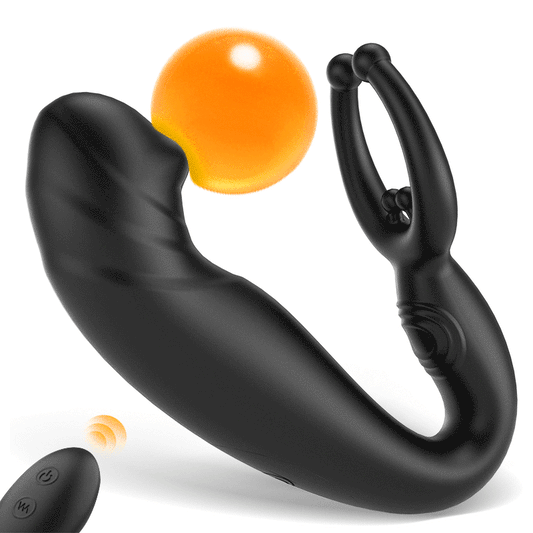【HOT】Rainstorm - Plug anale della prostata vibrant 3 in 1 multifunzione 9 Vibrazioni