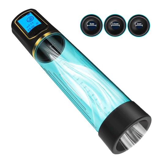 Pompa per pene AIS per allenamento del pene con 8 masturbatori per succhiare