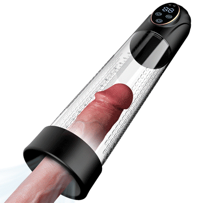 【Pompa Master】Pompa a vuoto impermeabile IPX7, 7 modalità, ricaricabile, con 2 anelli in silicone.