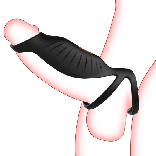 【Nuovi prodotti caldi】SemenSentry- Anello del pene efficiente a vibrazione con 9 frequenze