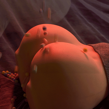 Lily: Masturbatore maschile realistico 3D di colore marrone