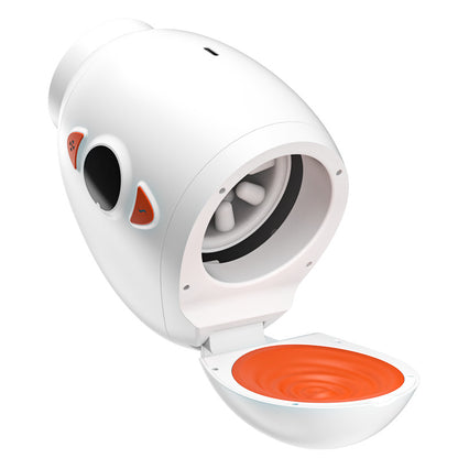 Explorer - Masturbatore elettrico a doppia entrata Innovative Pleasure Massaggio dei testicoli + Orgasmo del glande