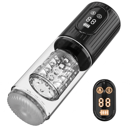 【Spedizione gratuita】Aisia-4 Suction 5 Spinta Rotante 3 in 1 Oral Sex Stroker