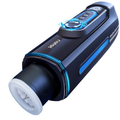 【+Free Lube!!】Leten-X9 IV Masturbatore maschile combinato retrattile e riscaldato e sonoro aggiornato