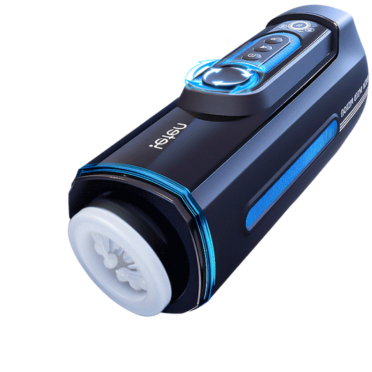 【+Free Lube!!】Leten-X9 IV Masturbatore maschile combinato retrattile e riscaldato e sonoro aggiornato