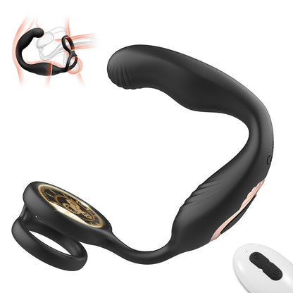 Leonard - Vibrazione a 10 frequenze + rotazione, ingrandimento dell'ano, stimolazione senza precedenti