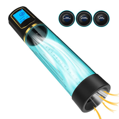 Pompa per pene AIS per allenamento del pene con 8 masturbatori per succhiare