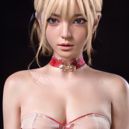 Cherry -- 148CM bionda occhi castani petalo ragazza bambola, la scelta definitiva per il sesso 32KG