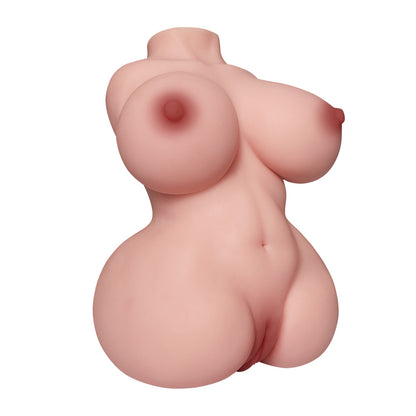 DONNA 3,5KG Bambole del sesso realistiche 3 in 1 a doppia vibrazione a 10 frequenze