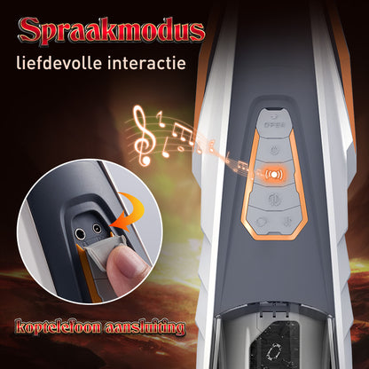 【NOVITÀ】 Baxter 3 Thrusting 4 masturbatore maschile rotante con modalità vocale