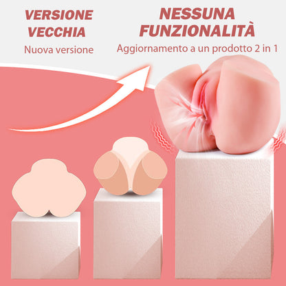 HERA 3 frequenze di aspirazione 6 frequenze di vibrazione bambole del sesso realistiche