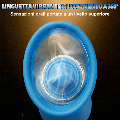 Sierra - Stimolatore Clitoride e Capezzoli con Suzione Intensa e Licking a Lingua