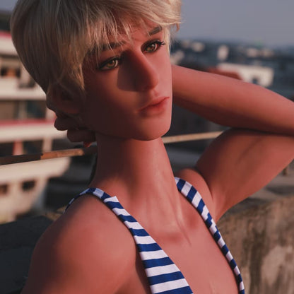 Martin - Sports Attractions 165cm Bambola del sesso maschile Sunny Literary temperamento × corpo duro, passione intima privata.