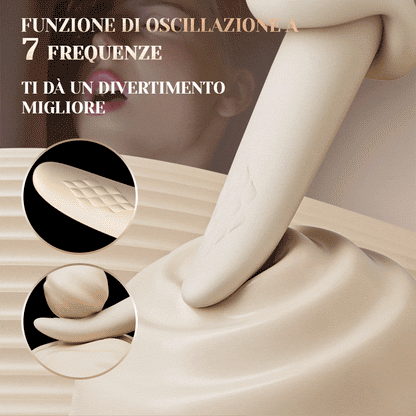 7 tipi di vibratori a lingua grassa oscillanti e vibranti, oscillazione a 360° per stimolare il clitoride