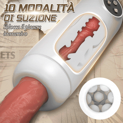 Skyline-10 Succhiare 10 Vibrare Masturbatore maschile