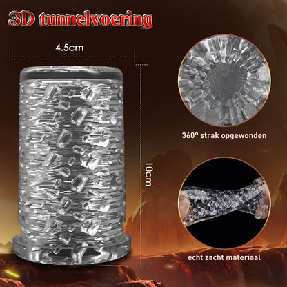 【NOVITÀ】 Baxter 3 Thrusting 4 masturbatore maschile rotante con modalità vocale