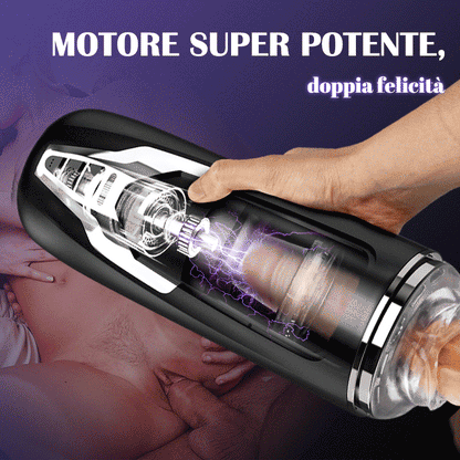 【HOT】Warrior Swirl 3 IN 1 Masturbatore Cup Automatico