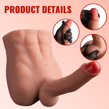 BARTLETT II Generazione Marrone Realistico Maschile Bambola con Dildo