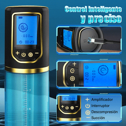 Pompa per pene AIS per allenamento del pene con 8 masturbatori per succhiare