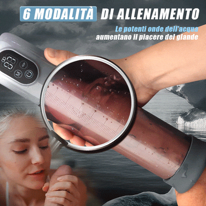 Moss - Pompa per pene a vuoto 4 IN 1 con molteplici modalità di allenamento per la stagione di allenamento
