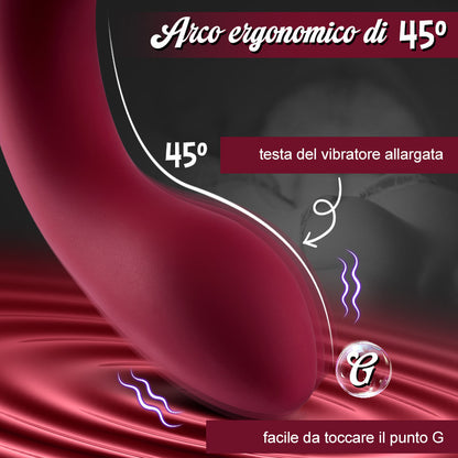 Womanizer Insideout – Vibratore a suzione del punto G, design ergonomico, rosso