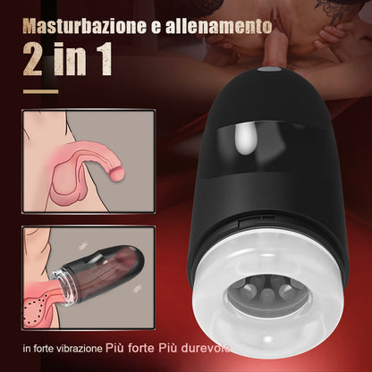 BULLET Strong Vibration 3 Masturbatore maschile con vibrazione super potente
