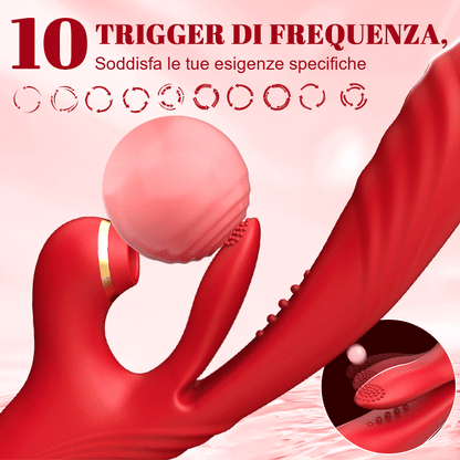 Reverie - 3 Spinta e vibrazione 7 Succhiare 10 Picchiettare il punto G Vibratore