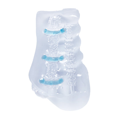 Masturbatore maschile tascabile con accarezzamenti realistici illimitati per un piacere intimo