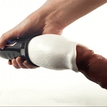 Oral-sex 2 IN 1 Masturbatore 5 modalità di Rotazione & 10 Vibrazione AcmeJoy TORNADO