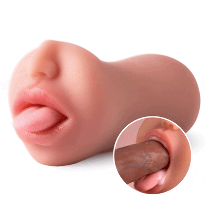 Hanny Temptation - 3 velocità di vibrazione 7 frequenze leccalingua tascabile colore nudo