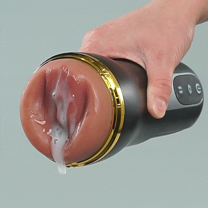 Captain - 5 Succhiare 10 coppe vibranti per la masturbazione maschile con ingresso di vagina simulato