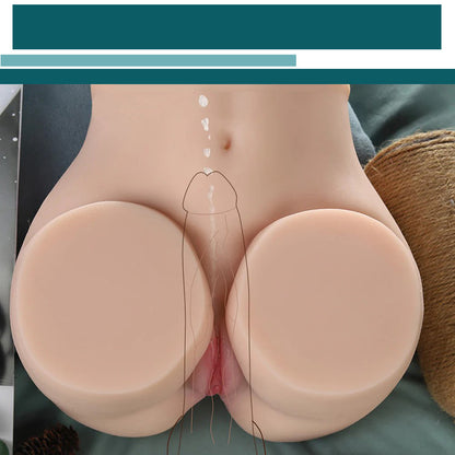 【Tess】Sex toy multicanale per glutei 3,1 kg