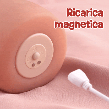 Hanny Temptation - 3 velocità di vibrazione 7 frequenze leccalingua tascabile colore nudo