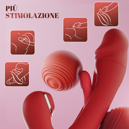 DELFINI—— 7 Succhiare 7 Colpire il vibratore