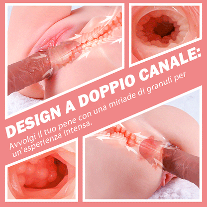 HERA 3 frequenze di aspirazione 6 frequenze di vibrazione bambole del sesso realistiche