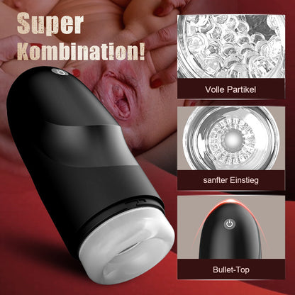 BULLET Strong Vibration 3 Masturbatore maschile con vibrazione super potente