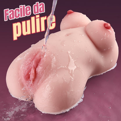 Bailey —— Corpo paffuto e molto spesso, aderente, sovrappeso 1 kg, morbido