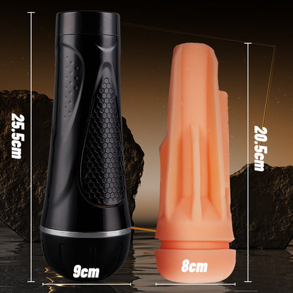 Anal Bliss Pro-Canale simulato con sensazione di pellet Ingresso anale Masturbatore maschile a spremitura manuale