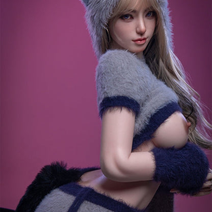 Eloise - Gentile e intellettuale Eloise - 148CM squisita bambola di simulazione di bellezza a doppio anello