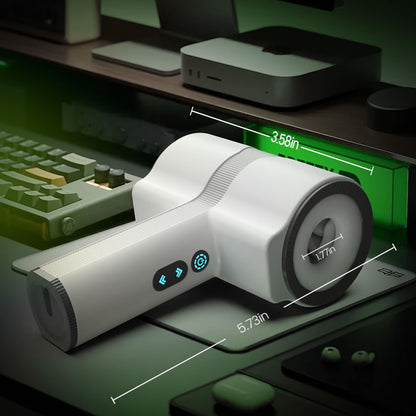 Raiden - Dispositivo di masturbazione per pompini a doppia testa 7 vibrazioni 5 rotazione telescopica manuale