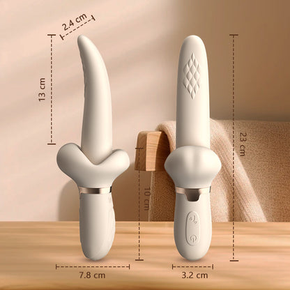 7 tipi di vibratori a lingua grassa oscillanti e vibranti, oscillazione a 360° per stimolare il clitoride