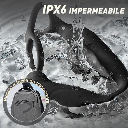 Leonard - Vibrazione a 10 frequenze + rotazione, ingrandimento dell'ano, stimolazione senza precedenti