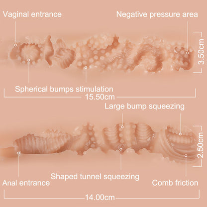 【Hermensa】Versione aggiornata del sex toy multicanale da 9 kg
