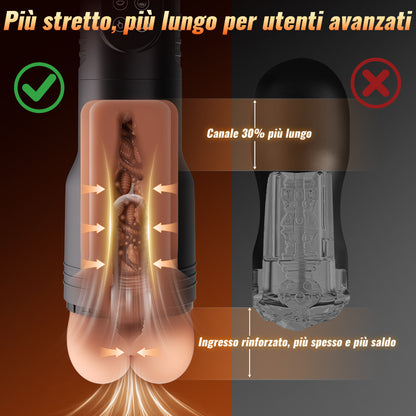 Bolt - Giocattoli realistiche pocket pussy a forma di sedere | Tazza masturbatore anale maschile