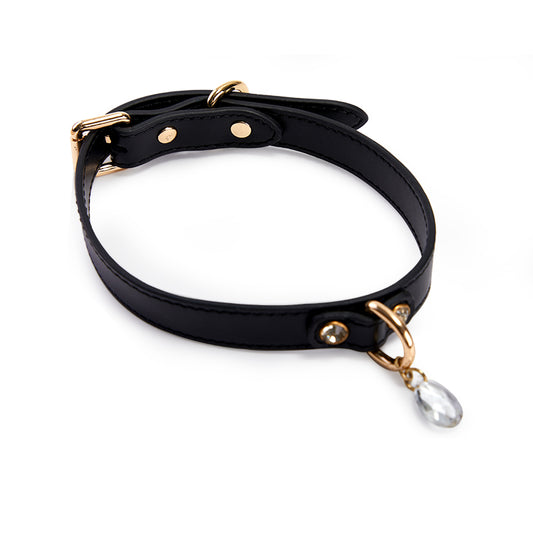 Collare nero SM Coppia Sex Toys